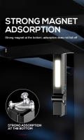 Linterna Multifuncional Recargable USB Con Imán Luz De Trabajo LED COB Potente Impermeable Torcha - details 8
