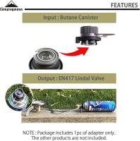 Adaptador De Tanque De Gas Z10 Para Estufa De Camping Al Aire Libre Con 10 Quemadores Head Uso Manual Material Metálico - details 9