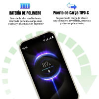 Mini Smartphone Linea Hd XS18 Pro | 2GB RAM; 16GB ROM; Android 8.1; 3,0 ''con reconocimiento Facial; Dual SIM - details 3