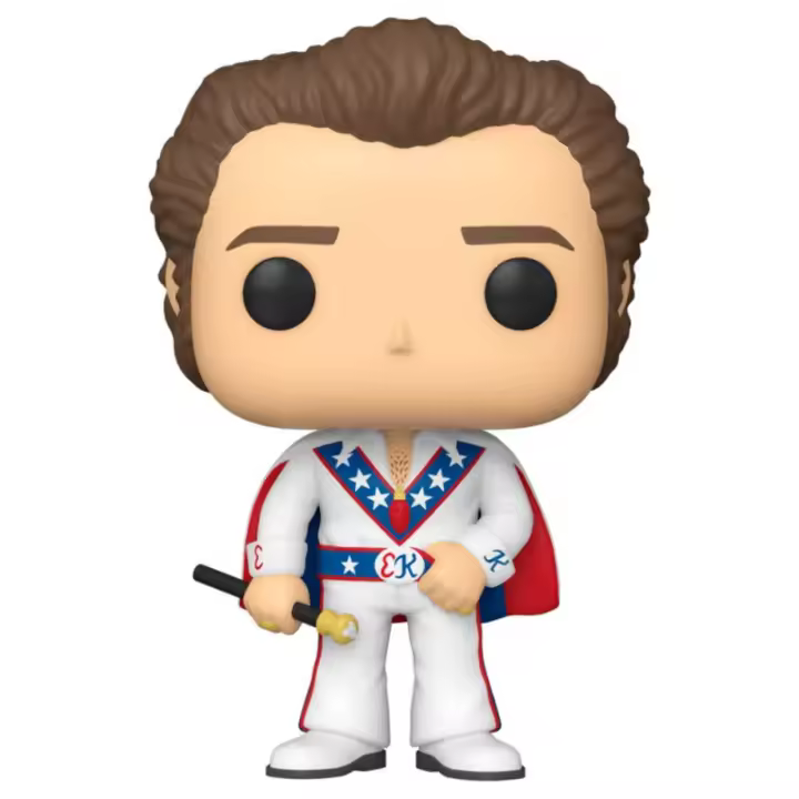Funko Pop Evel Knievel Figura de Vinilo Coleccionable 9cm en Caja con Ventana - 1