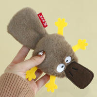 Juguete Para Gatos De Masticar Con Aroma a Hierba De Gato Y Papel Sonoro Platypus Juguete Interactivo Para Limpieza De Mandíbula Y Diversion De Gatos Accesorios Para Mascotas - details 3