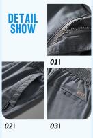 Nuevos Pantalones Para Hombre De Seda Lyocell Suave Estirable Moda Casual Verano Cintura Elástica Slim Trousers Negocios - details 5