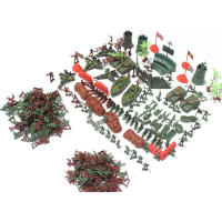 Juego De Armas Para Soldados 290PCS Juguetes Para Niños Decoración De Mesa De Playa Y Escenario Militar Miniaturas De Fábrica China - details 6