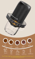 Molino de Café Kolitong para Hand Drip y Expreso | Modos Profesionales Duales · 30 Grados Ajustables · Cuchillas Silenciosas de Inoxidable | Eléctrico, Recargable USB y Portátil para Hogar y Viaje KMDJ-3AW - details 3
