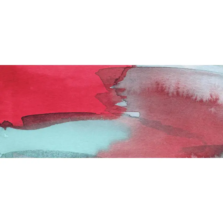 Cuadro “ECO” Acuarela impreso Lienzo Alta Calidad Arte Contemporáneo Abstracto Genial Rojo Turquesa Azul Gris  Contraste Moderno Entradas Hall Salon Dormitorio juvenil Comedor Loft Colores Alegres Vivos  fuerte intenso vibran Ref ANA DURAN A 116 - 1