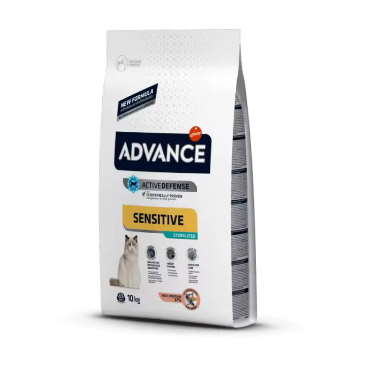 Advance Cat Sterilized Salmon Sensitive 10 Kg - 1