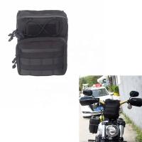 Bolsa T-Bar Molle Universal Para Harley Softail Low Rider ST Bobber Cafe Racer Estilo Club Resistente Al Agua Y Al Desgaste Con Cremallera Y 4 Fijaciones Velcro - details 0