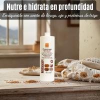 Ever Ego Italy Acondicionador de Semillas de Lino – Suavidad y Brillo Profesional | 1000 ml - details 1