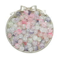 30pcs Huesos De Cristal De Colores Mixtos 10mm 4 Estilos Bolas Redondas Para Pulseras Collares Aretes Accesorios De Joyería - details 8