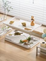 HUA PET Mini Acuario Transparente Resistente Al Desplome Para Plantas Hidroponicas Con Tapa Ecologico Para Escritorio Hogar Tanque Lento Para Tortugas - details 6