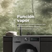 EVVO Lavadora secadora 10 kg + 7 kg carga frontal Nova 10/7, 1350 rpm, Clase A, Motor Inverter, , Lavado Rápido 15' - details 2