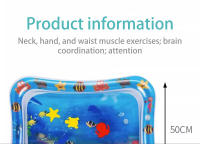 Juguetes Para Bebés Matriz De Juego Con Agua Inflable Para El Tiempo En El Estómago Desarrollo Temprano Para Infantes Y Niños Pequeños Material PVC Tamaño 66*50 Cm - details 10