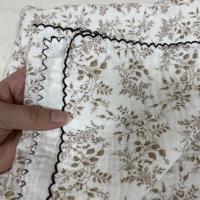 SPEIRA Manta envolvent de Verano para Bebe, colcha FINA de 2 Capas, mantas de muselina, Gasa Floral con estampado, ropa de Cama para niños - details 37