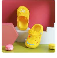 Zapatillas De Holes Para Niños Y Niñas Transpirables Antideslizantes Ligeras Con Suela Suave Para Uso Externo Estilo Sandalias De Verano Con Estampado Animal - details 12