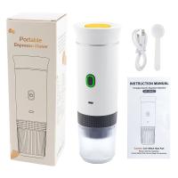 Máquina De Café Espresso Portátil 3 En 1 Eléctrica Sin Cable Capaz De Triturar Cápsulas Ideal Para Viajes Y Camping - details 18
