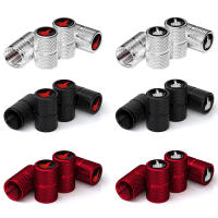 Juego De 4 Tapones De Válvula De Neumáticos Metálicos Para Coches Camiones Bicicletas Y Motocicletas AUTCOAT - details 2