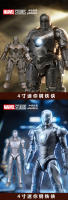 Figura De Acción Iron Man De 4 Pulgadas Con Base MK1 MK2 MK3 MK4 MK5 MK6 MK7 Modelo De Tony Stark Regalo Para Niños Y Coleccionistas - details 1