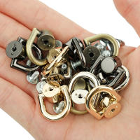 Anclaje De Manija De Cadena De Bolso En Forma De D Metal Accesorio De Hardware Para Bolsos Clip Lateral De Anillo D - details 7