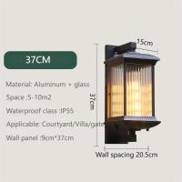 Luz De Pared Exterior Moderna Para Jardín Y Patio Villa Chinesa Corredor Balcón Luz De Puerta Nuevo Estilo Chino LED No Dimmable Protección IP55 Aluminio - details 4
