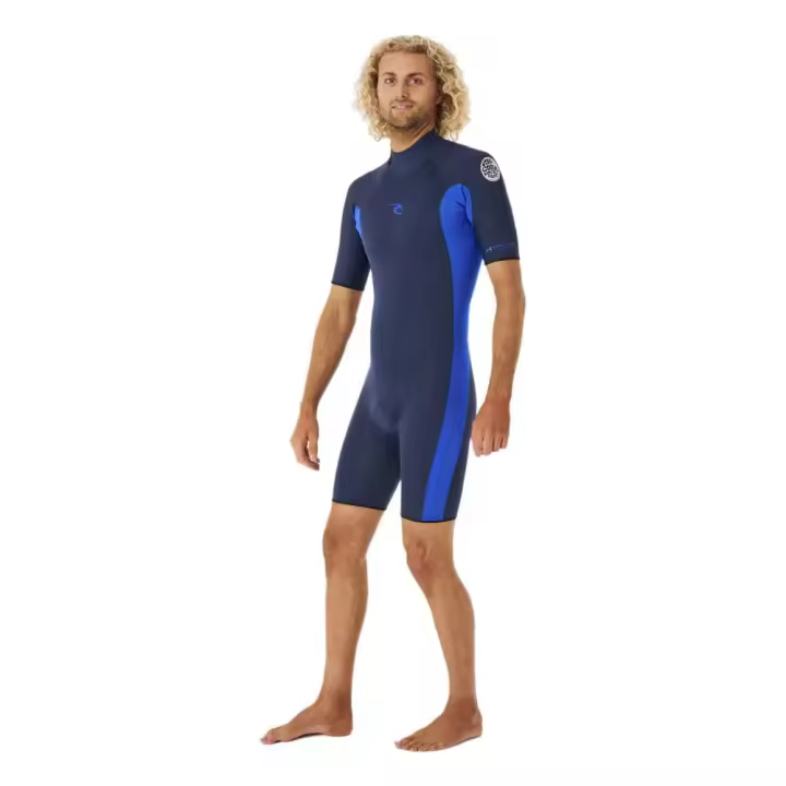 Rip Curl Traje De Neopreno De Manga Corta Con Cremallera En La Espalda D Patrol 2 Mm Spring - 1