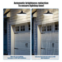 Lámpara Solar De Pared Exterior LED Impermeable Con Control Remoto Doble Cabeza Decoración Para Granero Barn Quincho - details 5