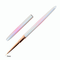 Pincel De Arte Para Uñas Gradient 1Pcs Herramienta Profesional Para Manicura Y Uñas De Gel UV Pincel De Pintura Y Dibujo Para Salón De Belleza - details 1