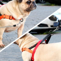 Harnés Reflectante Para Perro Mediano Grande De Nylon Padded Resistente Y Ajustable Para Raza Pitbull Vestido De Durable Para Mascotas De Medio Gran Tamaño - details 9