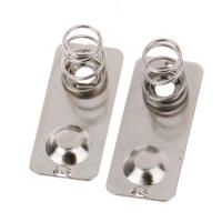 10PCS Placas De Contacto De Muelle Metálico Para Baterías AAA Eco-amigables Y Duraderas 20/21mmx9mm Reemplazo Para Casos De Baterías - details 8