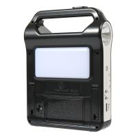 Kit De Generador De Energía Solar Portátil 15W Recargable Con Luz De Lámpara Y Cargador USB Sistema De Energía Solar Para El Hogar - details 6
