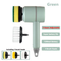 Cepillo De Limpieza Eléctrico Para Cocina Y Baño Cepillo De Lavado De Platos Recargable Inalámbrico USB Profesional Para Limpieza De Azulejos Y Lavabo - details 5