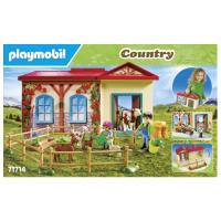 Granja Playmobil Country maletín plegable (71714) con 3 figuras, animales, vacas, cabras, gato y ratones - details 2