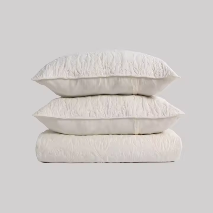 Llartextil Bouty Nova Natural - Colcha de Microfibra Suave con Diseño en Relieve único - 1