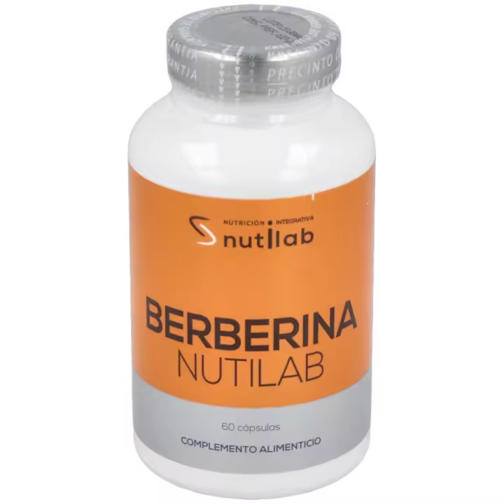 Nutilab Berberina Para El Azúcar, El Colesterol Y El Bienestar General En Cápsulas - 1
