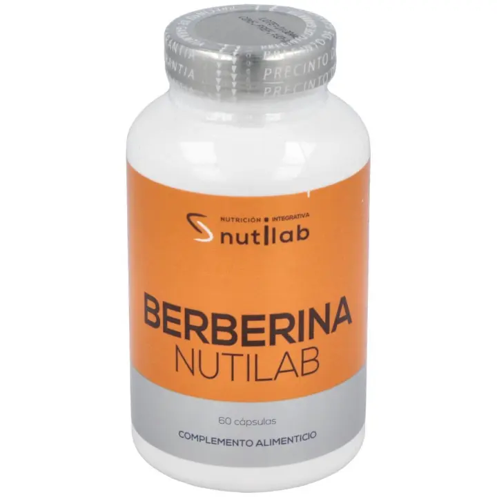 Nutilab Berberina Para El Azúcar, El Colesterol Y El Bienestar General En Cápsulas - 1