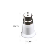 Adaptador Duradero De 5 Piezas B22 a E27 Accesorios De Iluminación Extensor Soporte Base De Lámpara Bayonet Para Bombilla a Tornillo - details 4