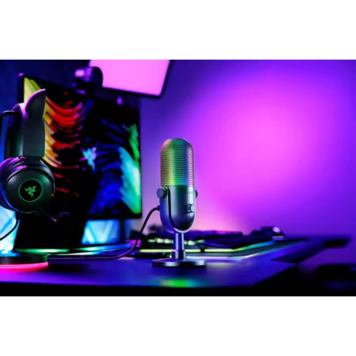 Razer Seiren V3 Chroma Negro Micrófono Para Tableta - 1