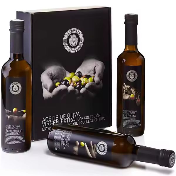 La Chinata - Aceite Oliva Virgen Extra 'Estuche Colección' (3 x 500 ml) - 1