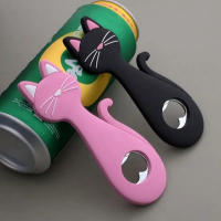 Abrepuertas De Gato Lindo Adhesivo Para Nevera Decoración De Hogar Regalos De Boda Magnético Para Nevera Material De Acero Inoxidable - details 5