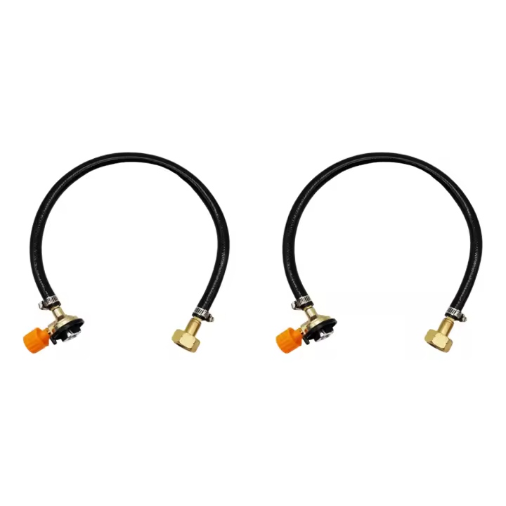 Adaptador De Recarga De Gas 5-1PCS Tubo De Goma Resistente Al Calor Para Recarga De Propano Boquilla De Inflado Rusa - 1