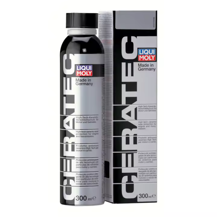 Liqui Moly Ceratec 3721 - Aditivo Cerámico Antidesgaste para Motores de Gasolina y Diésel Liqui Moly Ceratec - Tratamiento Cerámico Antifricción Liqui Moly - Protección Contra el Desgaste- Aditivo motor Ceratec- Mejora del Rendimiento del Motor - 300 ml - 1