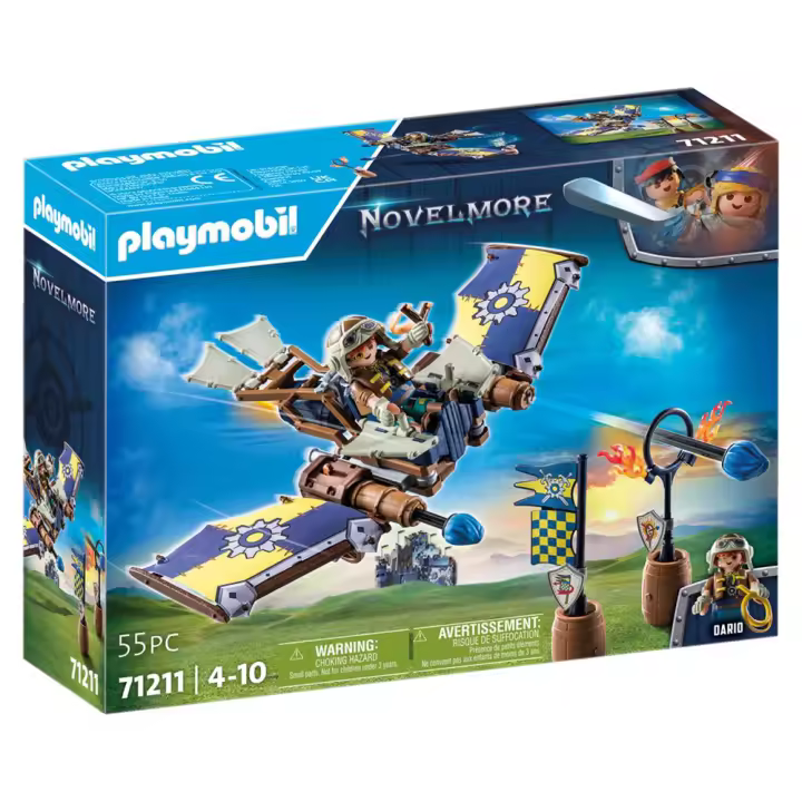 Planeador de Dario Playmobil Novelmore  (71211) - 1