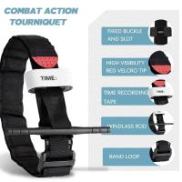 Torniquete Táctico De Emergencia Con Cinta Unipersonal Equipamiento Médico De Primeros Auxilios Para Caminatas Camping Viajes Deportes Al Aire Libre - details 0