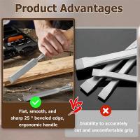 Taladro De Madera KRIOCY De Acero Al Carbono Herramienta De Carpintería Para Escultura Y Grabado Con Hoja De Acero Cromo-vanadio - details 11