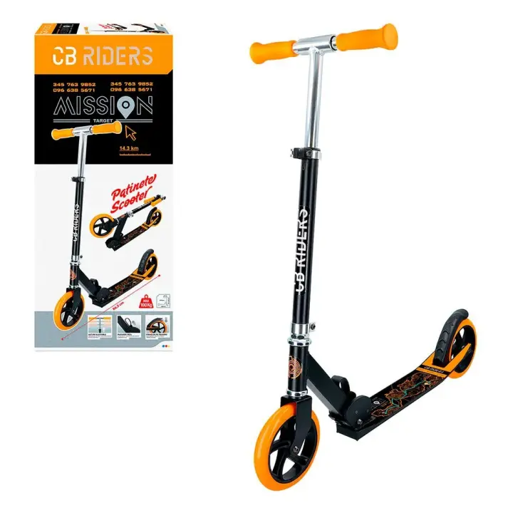 Patinetes Infantil Color Baby Patinete Pro-serie Negro - 1