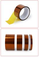 Cinta Adhesiva De Poliimida Kapton Oro Resistente a Altas Temperaturas 33M Para Soldadura Y Mascarado Con Ancho De 10-50MM Sin Residuo - details 5