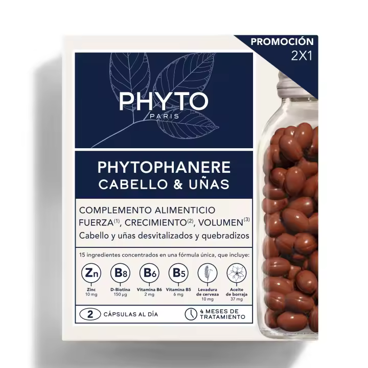 PHYTOPHANERE CABELLO Y UÑAS 120 CAPSULAS x 2 - 1