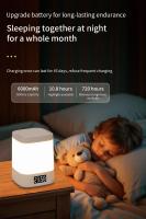 Lámpara De Noche LED Recargable Para Dormitorio Protección Ocular Para Lectura Y Sueño Iluminación Infantil Para Bebé - details 7