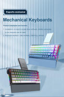 TECLADO MECÁNICO GAMING REDRAGON SHACO K641 RGB USB Mini 68 Teclas Switch Rojo Y Azul Para PC Laptop Con Aluminio Y Retroiluminación RGB - details 0