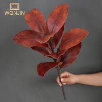 Rama De Magnolia De Seda Simulación Flor Artificial Para Decoración Del Hogar Y Fotografía Decorativo De Jardín Sin Químicos - details 3