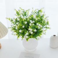 Flor Artificial De Eucalipto En Plástico Para Decoración De Bodas Y Festivales Uso En Vaso De Escritorio O Pared Sin Mantenimiento - details 1